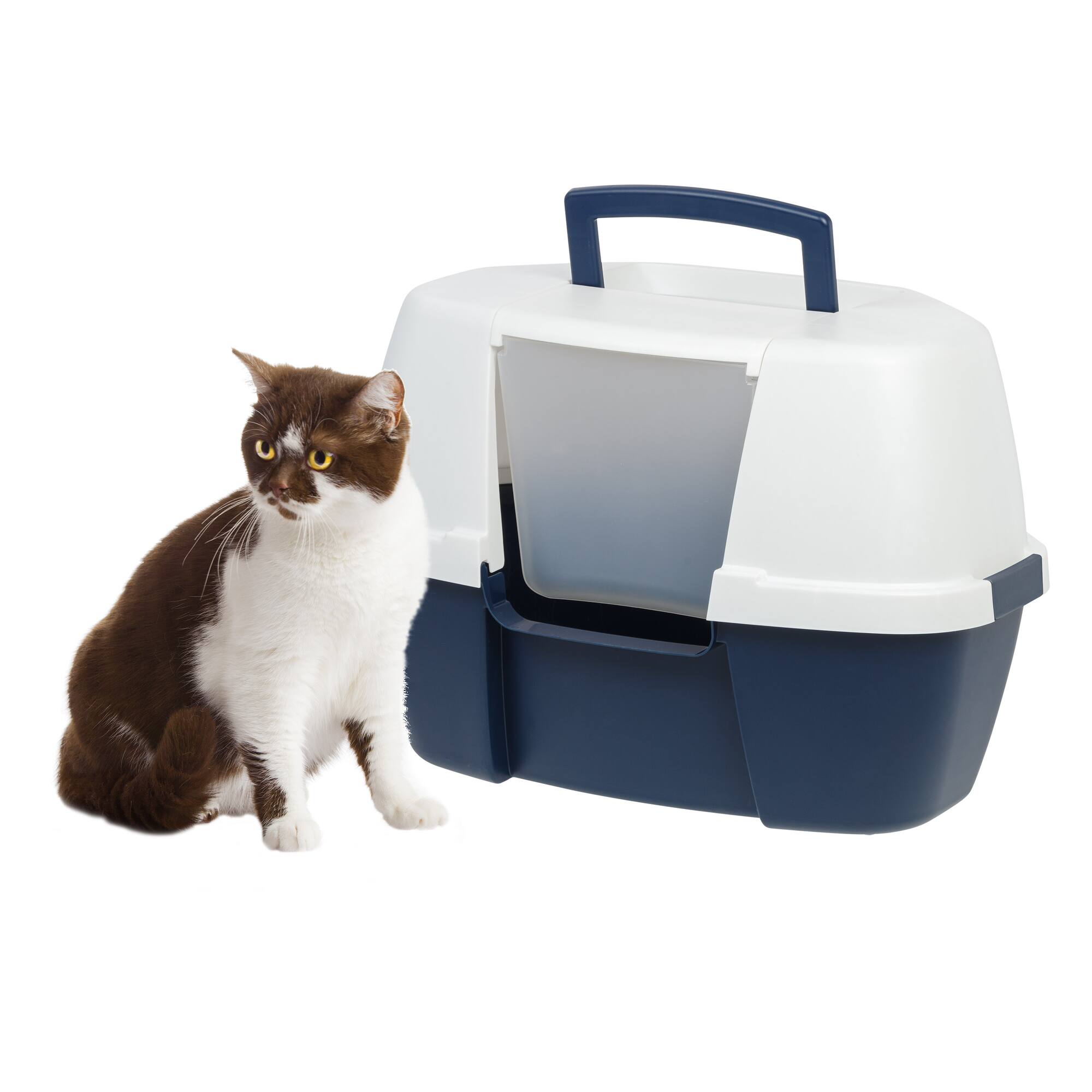 IRIS® 17.8qt. Cat Litter Box with Hooded Lid